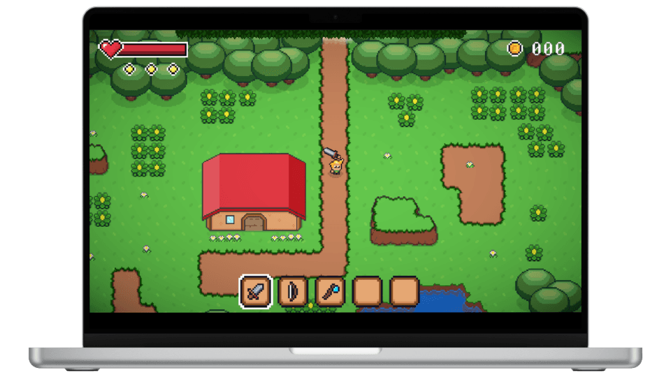 2D RPG Game (Zelda-style)