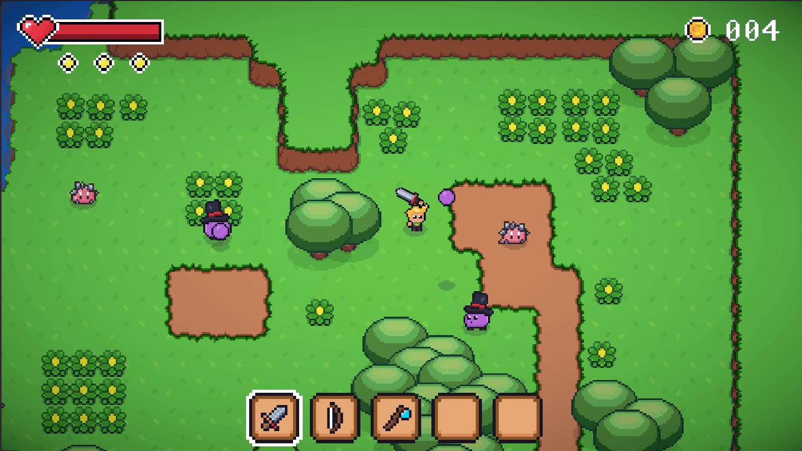 Enemy AI interactions and collectible mechanics